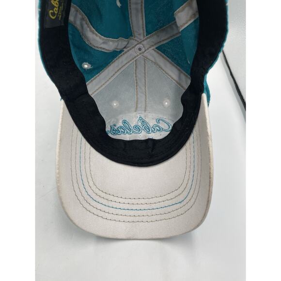 Cabela's Teal Hat Cap OSFA Youth - Fast Shipping! - Picture 6 of 7